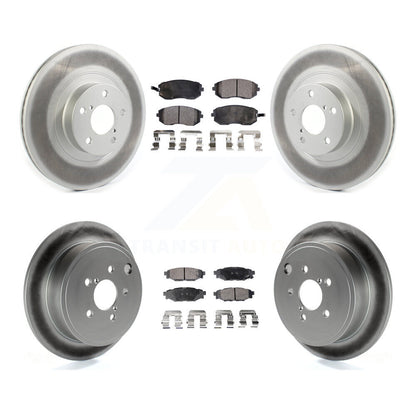 Disc Rotors and Semi-Metallic Brake Pads Kit-KGF-101976 - Kit.bestparts.ca