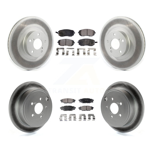 Disc Rotors and Semi-Metallic Brake Pads Kit-KGF-101976 - Kit.bestparts.ca