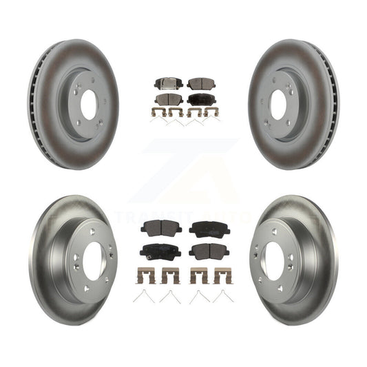 Disc Rotors and Semi-Metallic Brake Pads Kit-KGF-101978 - Kit.bestparts.ca