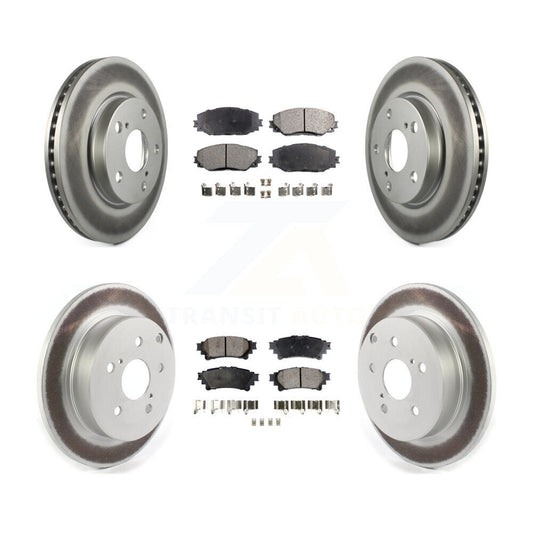 Disc Rotors and Semi-Metallic Brake Pads Kit-KGF-101980 - Kit.bestparts.ca