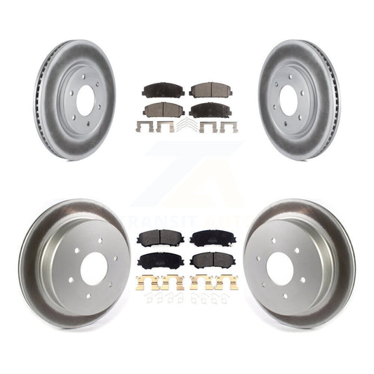 Disc Rotors and Semi-Metallic Brake Pads Kit-KGF-101983 - Kit.bestparts.ca