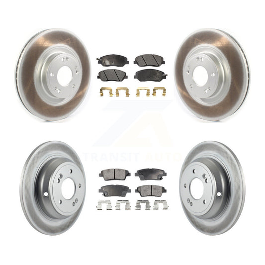 disc rotors and semi metallic brake pads-kgf-101985 - Kit.bestparts.ca