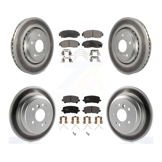 Disc Rotors and Semi-Metallic Brake Pads Kit-KGF-101996 - Kit.bestparts.ca