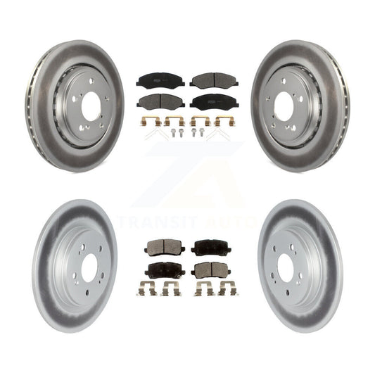 Disc Rotors and Semi-Metallic Brake Pads Kit-KGF-101998 - Kit.bestparts.ca