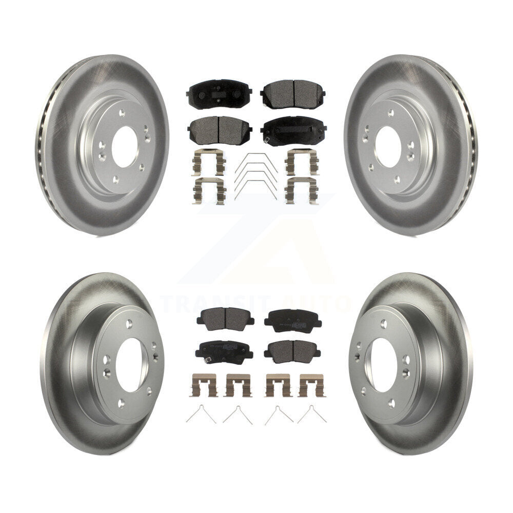 Disc Rotors and Semi-Metallic Brake Pads Kit-KGF-102009 Kit.bestparts.ca