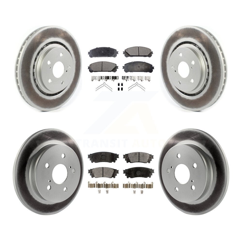 Disc Rotors and Semi-Metallic Brake Pads Kit-KGF-102013 - Kit.bestparts.ca Kit.bestparts.ca