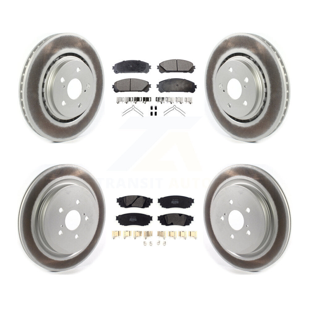 Disc Rotors and Semi-Metallic Brake Pads Kit-KGF-102014 - Kit.bestparts.ca Kit.bestparts.ca
