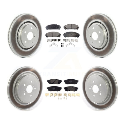 Disc Rotors and Semi-Metallic Brake Pads Kit-KGF-102014 - Kit.bestparts.ca