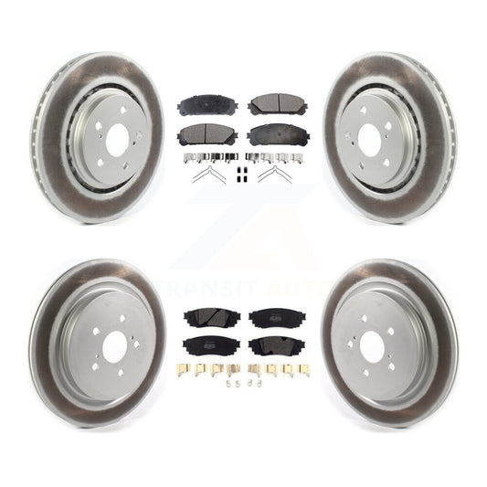 Disc Rotors and Semi-Metallic Brake Pads Kit-KGF-102014 - Kit.bestparts.ca