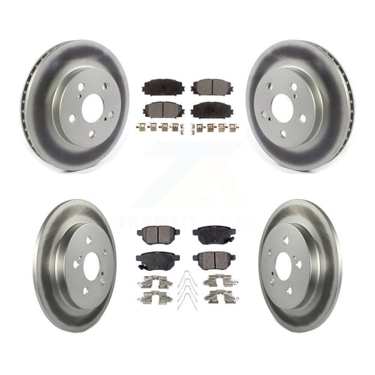 Disc Rotors and Semi-Metallic Brake Pads Kit-KGF-102018 - Kit.bestparts.ca