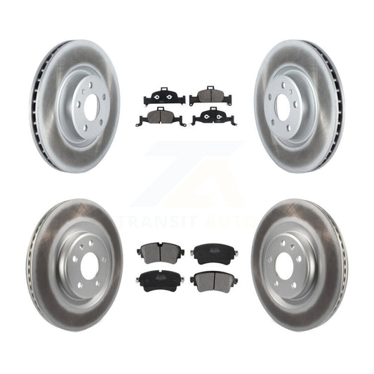 Disc Rotors and Semi-Metallic Brake Pads Kit-KGF-102021 - Kit.bestparts.ca