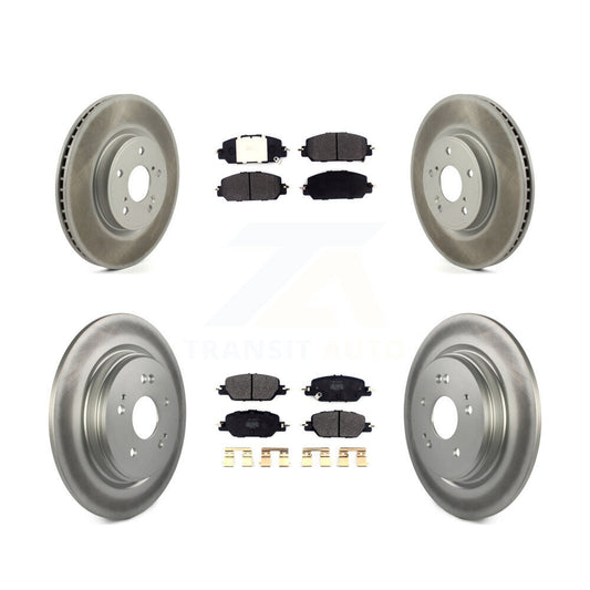 Disc Rotors and Semi-Metallic Brake Pads Kit-KGF-102022 - Kit.bestparts.ca