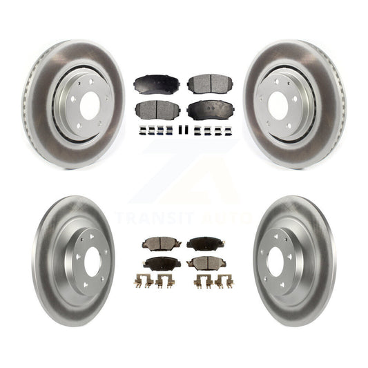 Disc Rotors and Semi-Metallic Brake Pads Kit-KGF-102023 - Kit.bestparts.ca