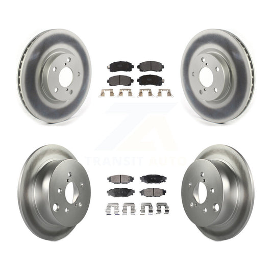 Disc Rotors and Semi-Metallic Brake Pads Kit-KGF-102030 - Kit.bestparts.ca
