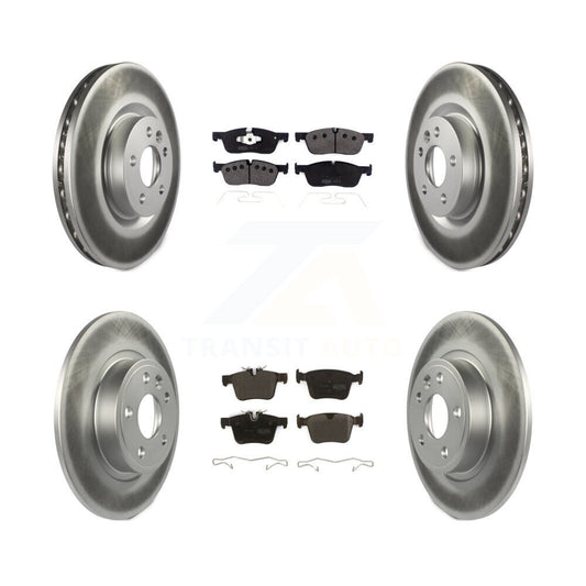 Coated Disc Rotors and Semi-Metallic Brake Pads Kit-KGF-102035 - Kit.bestparts.ca
