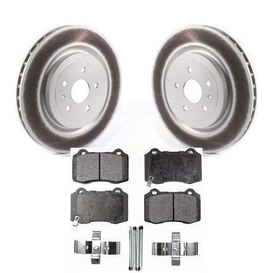 Coated Disc Rotors and Semi-Metallic Brake Pads Kit-KGF-102038 - Kit.bestparts.ca