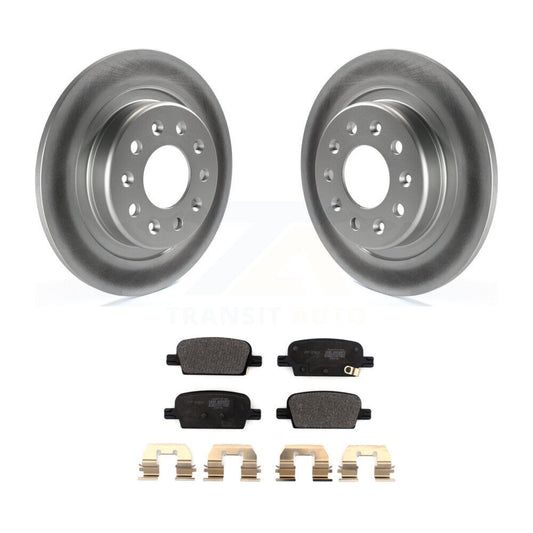 Coated Disc Rotors and Semi-Metallic Brake Pads Kit-KGF-102045 - Kit.bestparts.ca