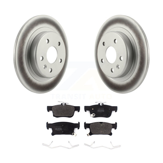 Coated Disc Rotors and Semi-Metallic Brake Pads Kit-KGF-102049 - Kit.bestparts.ca