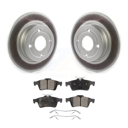 Coated Disc Rotors and Semi-Metallic Brake Pads Kit-KGF-102052 - Kit.bestparts.ca