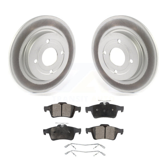 Coated Disc Rotors and Semi-Metallic Brake Pads Kit-KGF-102053 - Kit.bestparts.ca