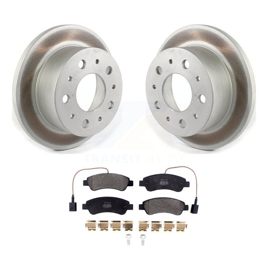 Coated Disc Rotors and Semi-Metallic Brake Pads Kit-KGF-102054 - Kit.bestparts.ca