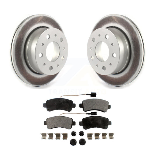 Coated Disc Rotors and Semi-Metallic Brake Pads Kit-KGF-102057 - Kit.bestparts.ca