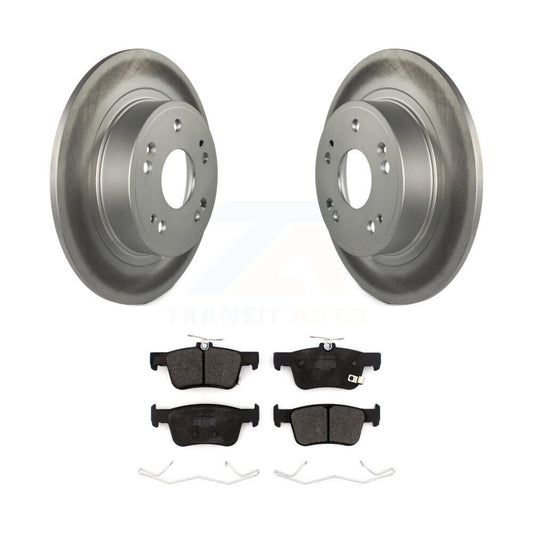 Coated Disc Rotors and Semi-Metallic Brake Pads Kit-KGF-102058 - Kit.bestparts.ca