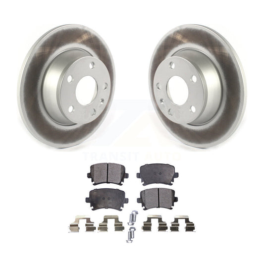 Coated Disc Rotors and Semi-Metallic Brake Pads Kit-KGF-102062 - Kit.bestparts.ca