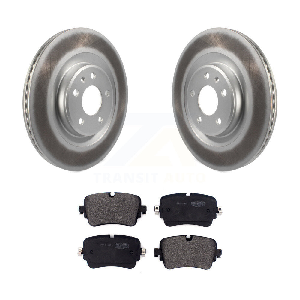 Coated Disc Rotors and Semi-Metallic Brake Pads Kit-KGF-102065 - Kit.bestparts.ca