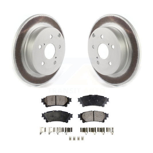 Coated Disc Rotors and Semi-Metallic Brake Pads Kit-KGF-102066 - Kit.bestparts.ca