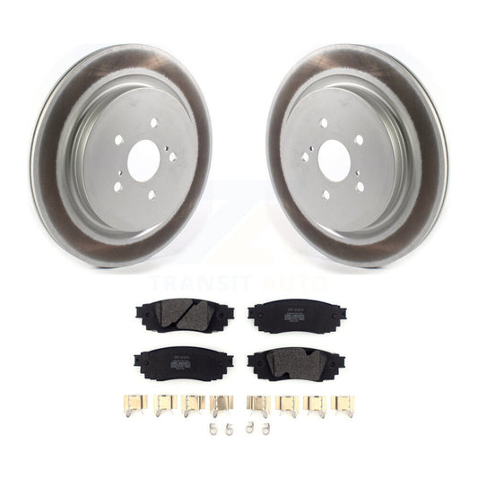 Coated Disc Rotors and Semi-Metallic Brake Pads Kit-KGF-102068 - Kit.bestparts.ca