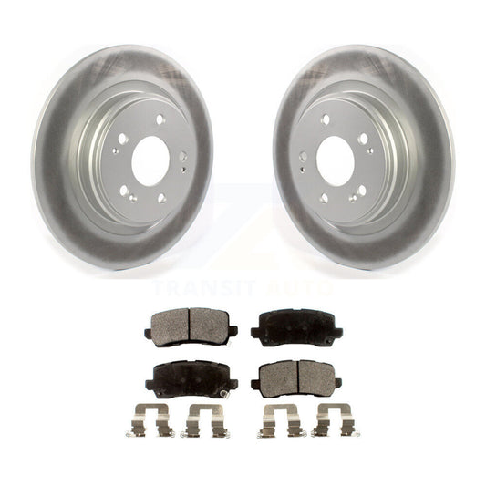Coated Disc Rotors and Semi-Metallic Brake Pads Kit-KGF-102071 - Kit.bestparts.ca