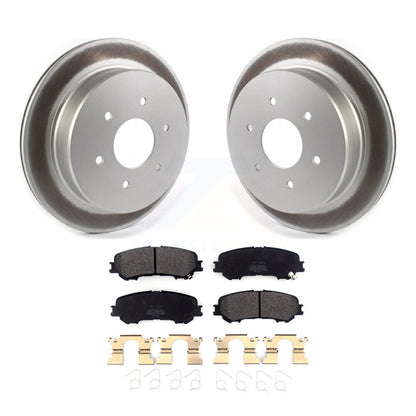 Coated Disc Rotors and Semi-Metallic Brake Pads Kit-KGF-102073 - Kit.bestparts.ca