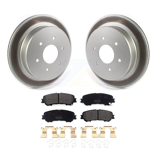 Coated Disc Rotors and Semi-Metallic Brake Pads Kit-KGF-102073 - Kit.bestparts.ca