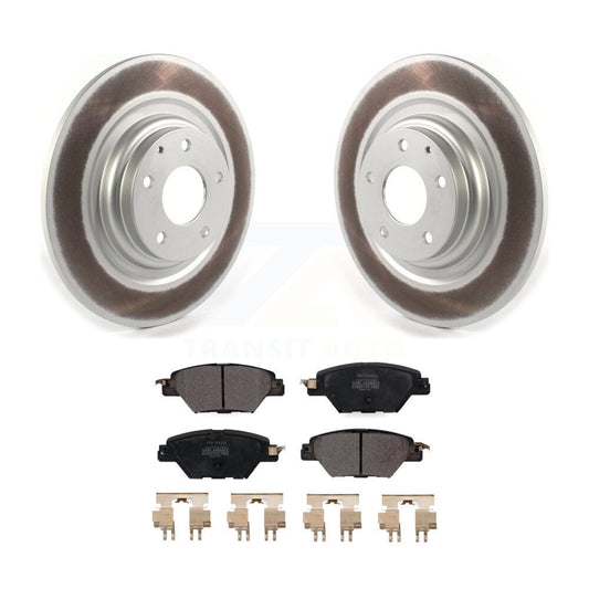 Coated Disc Rotors and Semi-Metallic Brake Pads Kit-KGF-102074 - Kit.bestparts.ca