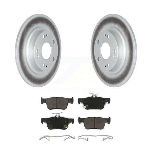 Coated Disc Rotors and Semi-Metallic Brake Pads Kit-KGF-102078 - Kit.bestparts.ca