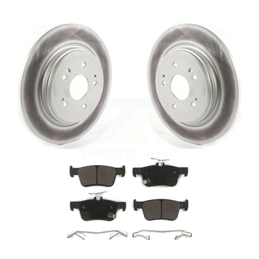 Coated Disc Rotors and Semi-Metallic Brake Pads Kit-KGF-102080 - Kit.bestparts.ca