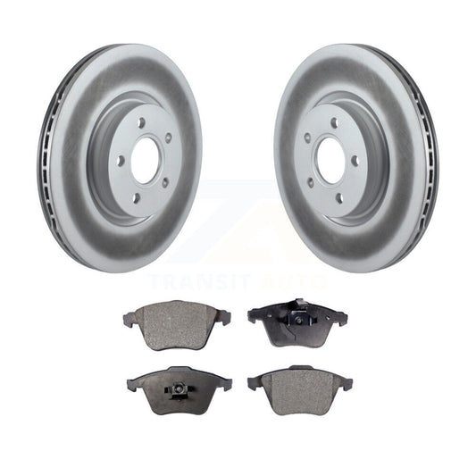 Coated Disc Rotors and Semi-Metallic Brake Pads Kit-KGF-102091 - Kit.bestparts.ca