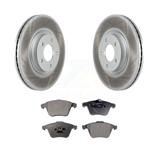 Coated Disc Rotors and Semi-Metallic Brake Pads Kit-KGF-102092 - Kit.bestparts.ca