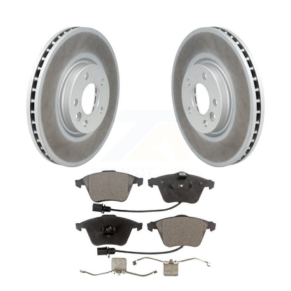Coated Disc Rotors and Semi-Metallic Brake Pads Kit-KGF-102098 - Kit.bestparts.ca