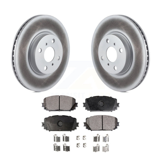 Coated Disc Rotors and Semi-Metallic Brake Pads Kit-KGF-102099 - Kit.bestparts.ca
