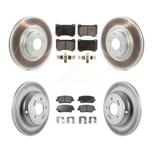 disc rotors and semi metallic brake pads-kgf-102106 - Kit.bestparts.ca
