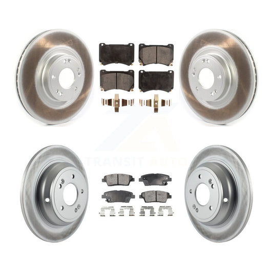 disc rotors and semi metallic brake pads-kgf-102107 - Kit.bestparts.ca