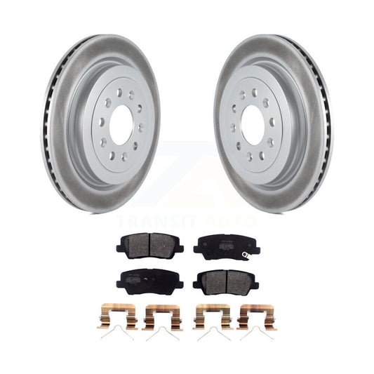 Coated Disc Rotors and Semi-Metallic Brake Pads Kit-KGF-102114 - Kit.bestparts.ca