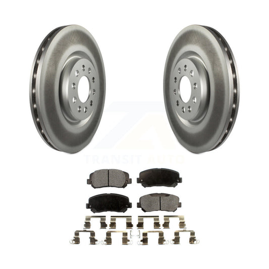 Coated Disc Rotors and Semi-Metallic Brake Pads Kit-KGF-102117 - Kit.bestparts.ca
