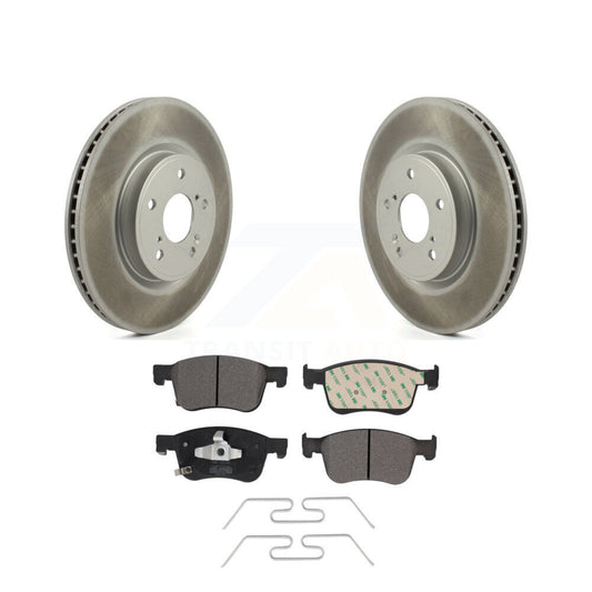 Coated Disc Rotors and Semi-Metallic Brake Pads Kit-KGF-102120 - Kit.bestparts.ca