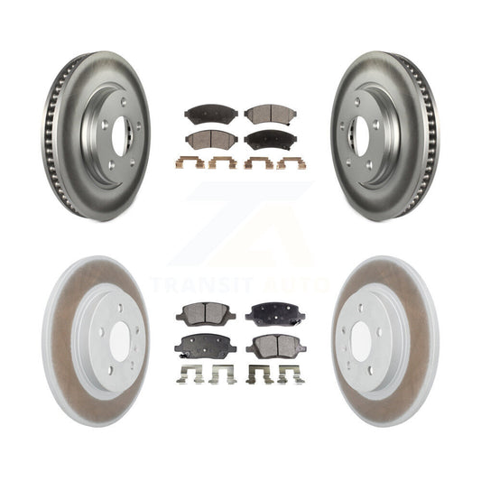 Disc Rotors and Semi-Metallic Brake Pads Kit-KGF-102121 - Kit.bestparts.ca