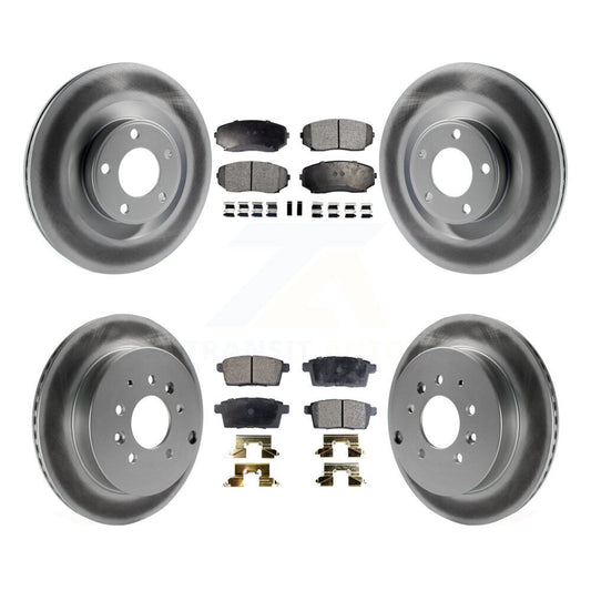 Disc Rotors and Semi-Metallic Brake Pads Kit-KGF-102123 - Kit.bestparts.ca