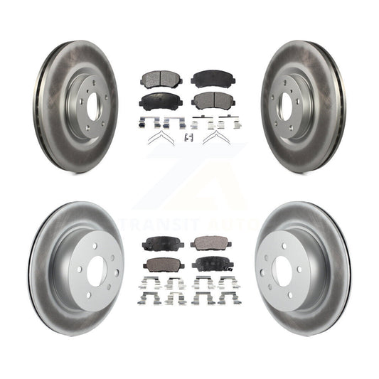 Disc Rotors and Semi-Metallic Brake Pads Kit-KGF-102125 - Kit.bestparts.ca