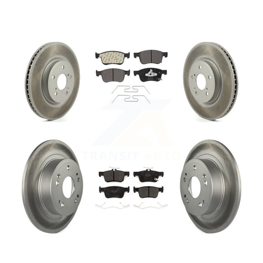 Disc Rotors and Semi-Metallic Brake Pads Kit-KGF-102128 - Kit.bestparts.ca